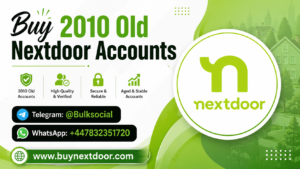 Buy 2010 Old Nextdoor Accounts